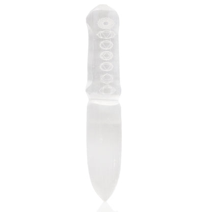 Couteau Rituel Sélénite - Chakra