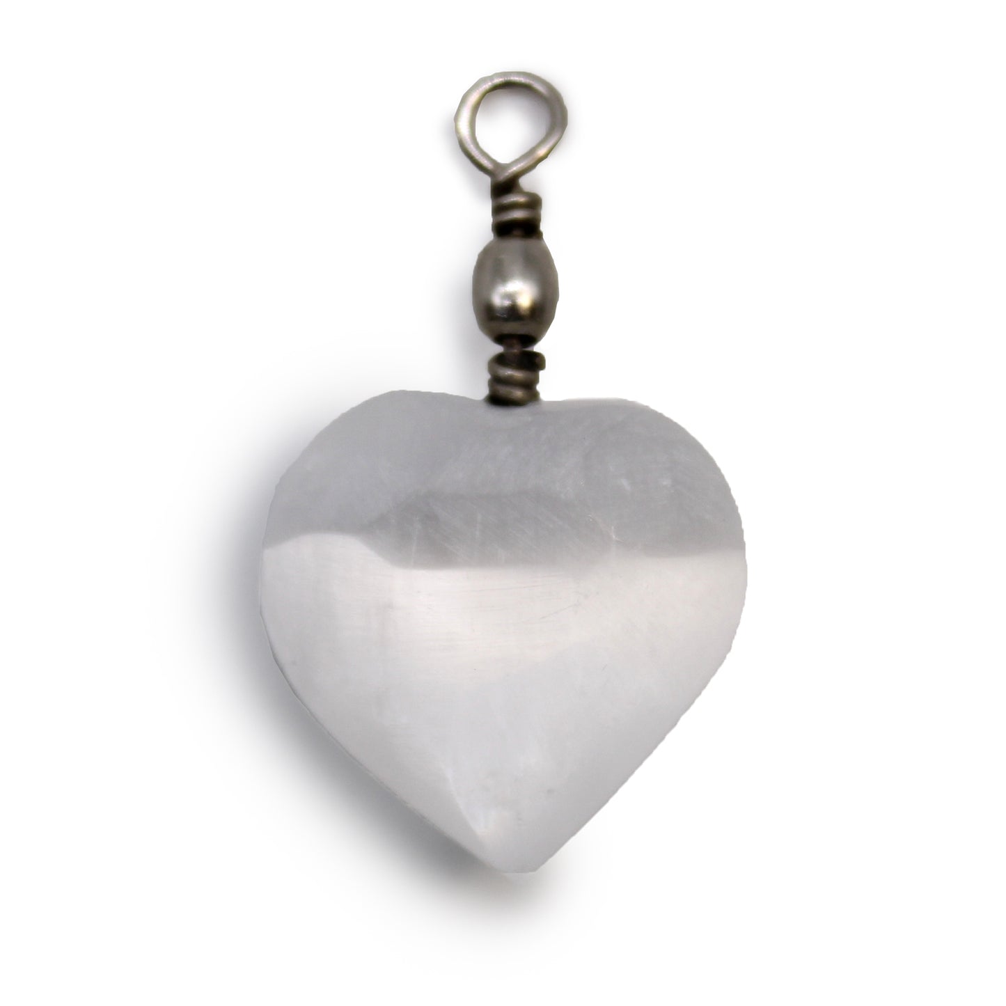 Pendentif Coeur Sélénite