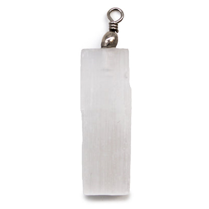 Pendentif Sélénite Naturelle