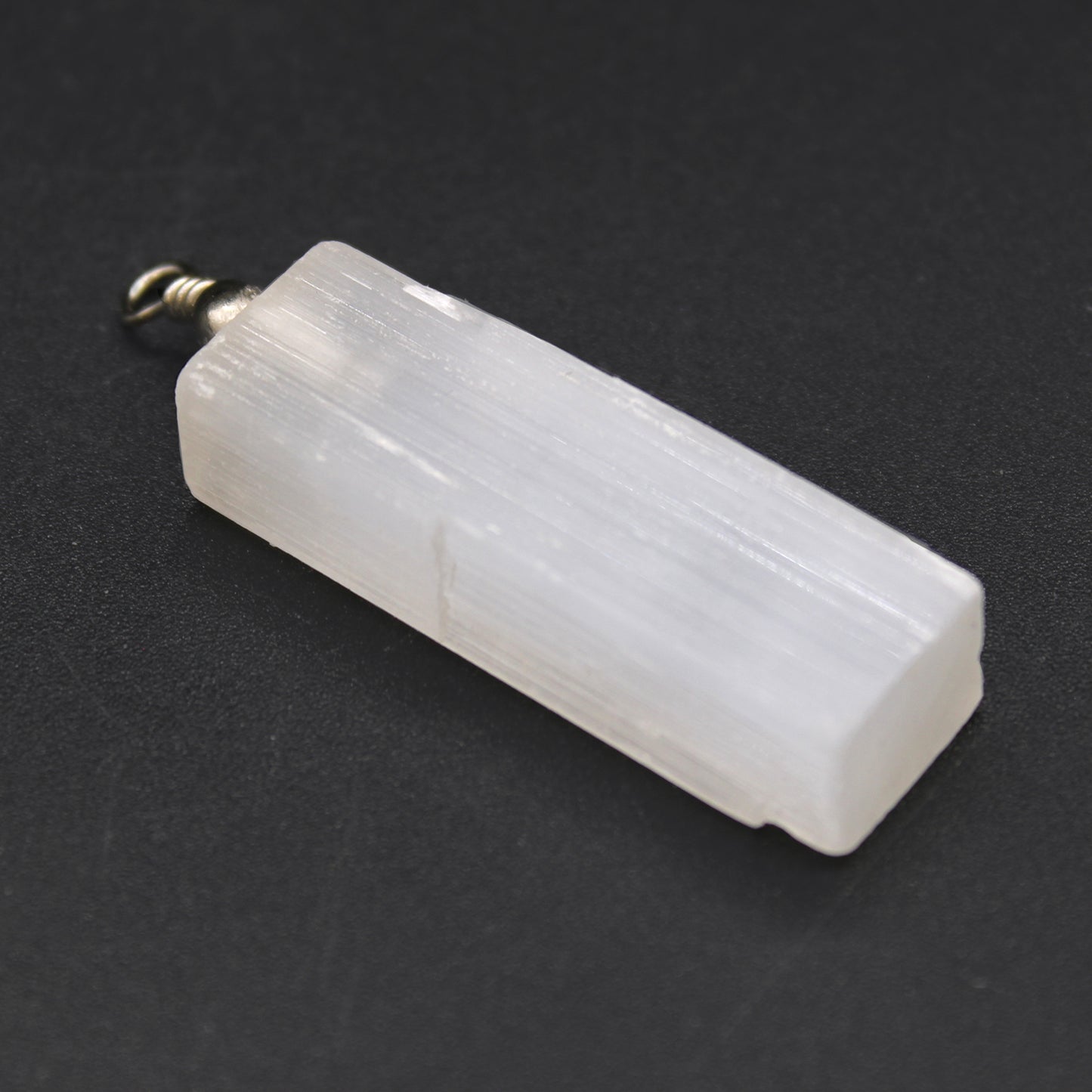 Pendentif Sélénite Naturelle