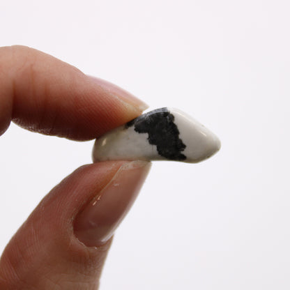 Petites Pierres Roulées Africaines - Howlite Blanche - Magnésite