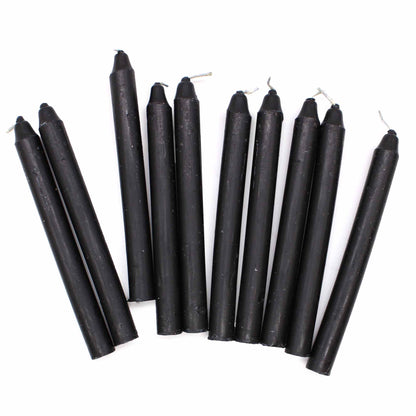 Lot de 10 Bougies de Sortilège - Protection