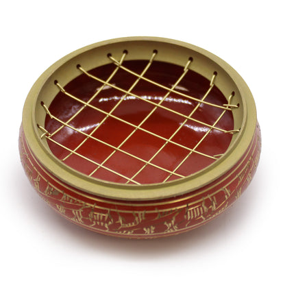 Brûleur d'Encens pour Charbon de Bois - Chakra - Sacré