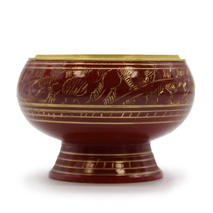 Grand Brûleur d'Encens pour Charbon de Bois - Chakra - Racine