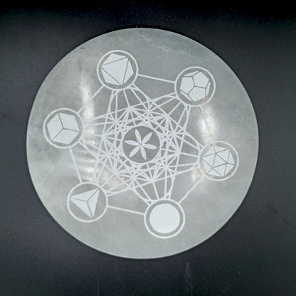 Grande Plaque de Recharge 18cm - Géométrie Sacrée