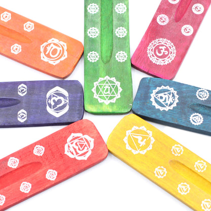 Porte-Encens Chakra - Lot de 7 motifs