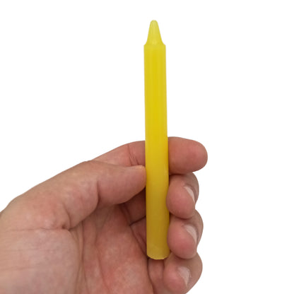 Bougies Magiques Manifeste (pack de 12) - Jaune - Chakra du Plexus Solaire