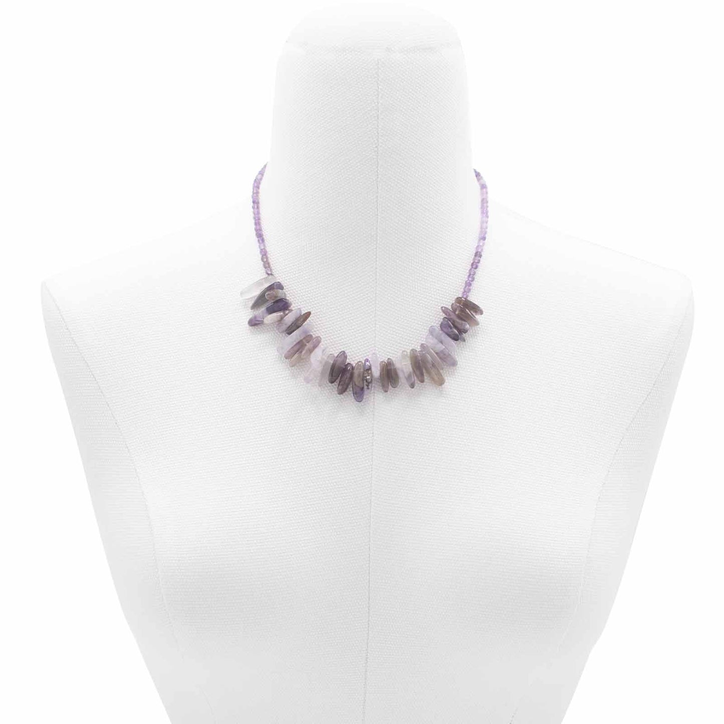 Collier de Pierres Précieuses - Amethyste