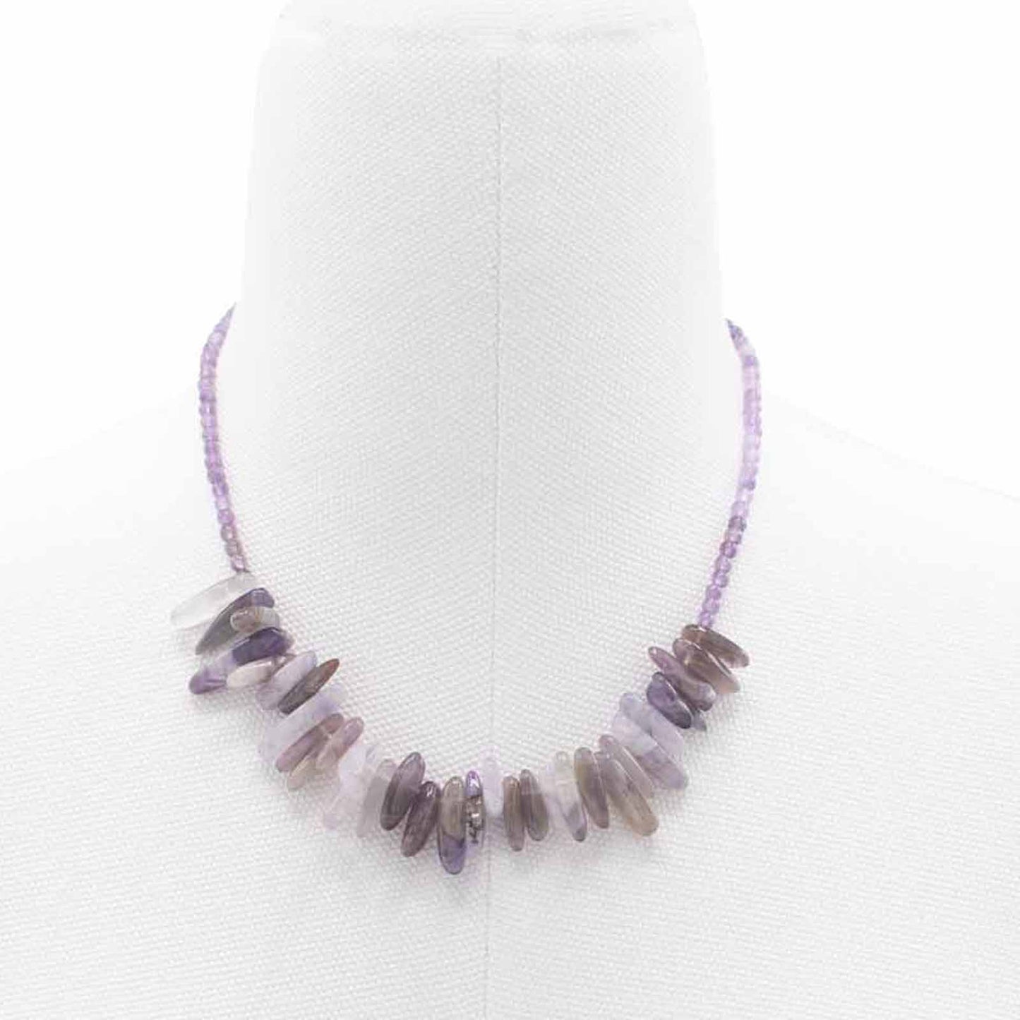 Collier de Pierres Précieuses - Amethyste