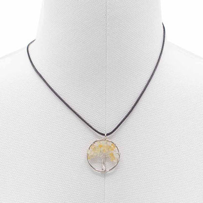 Pendentif Arbre de Vie - Cornaline