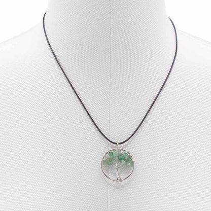 Pendentif Arbre de Vie - Jade