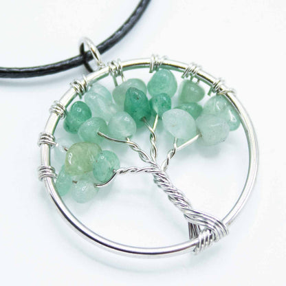 Pendentif Arbre de Vie - Jade