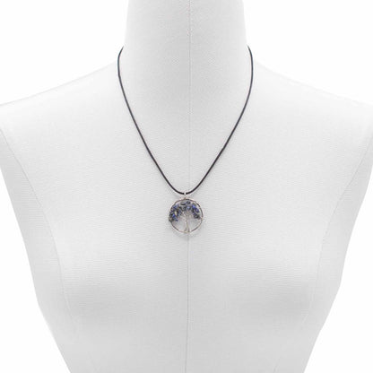 Pendentif Arbre de Vie - Sodalite
