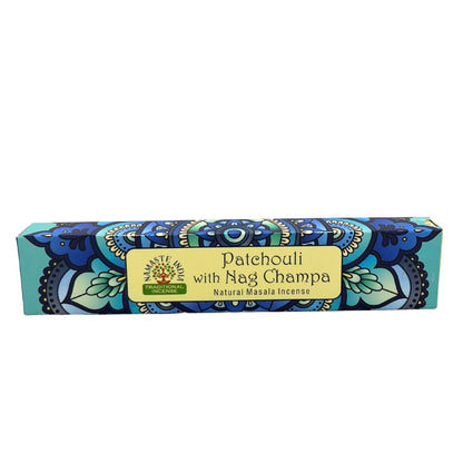 Encens Masala Namaste Mandala  - Patchouli au Nag Champa
