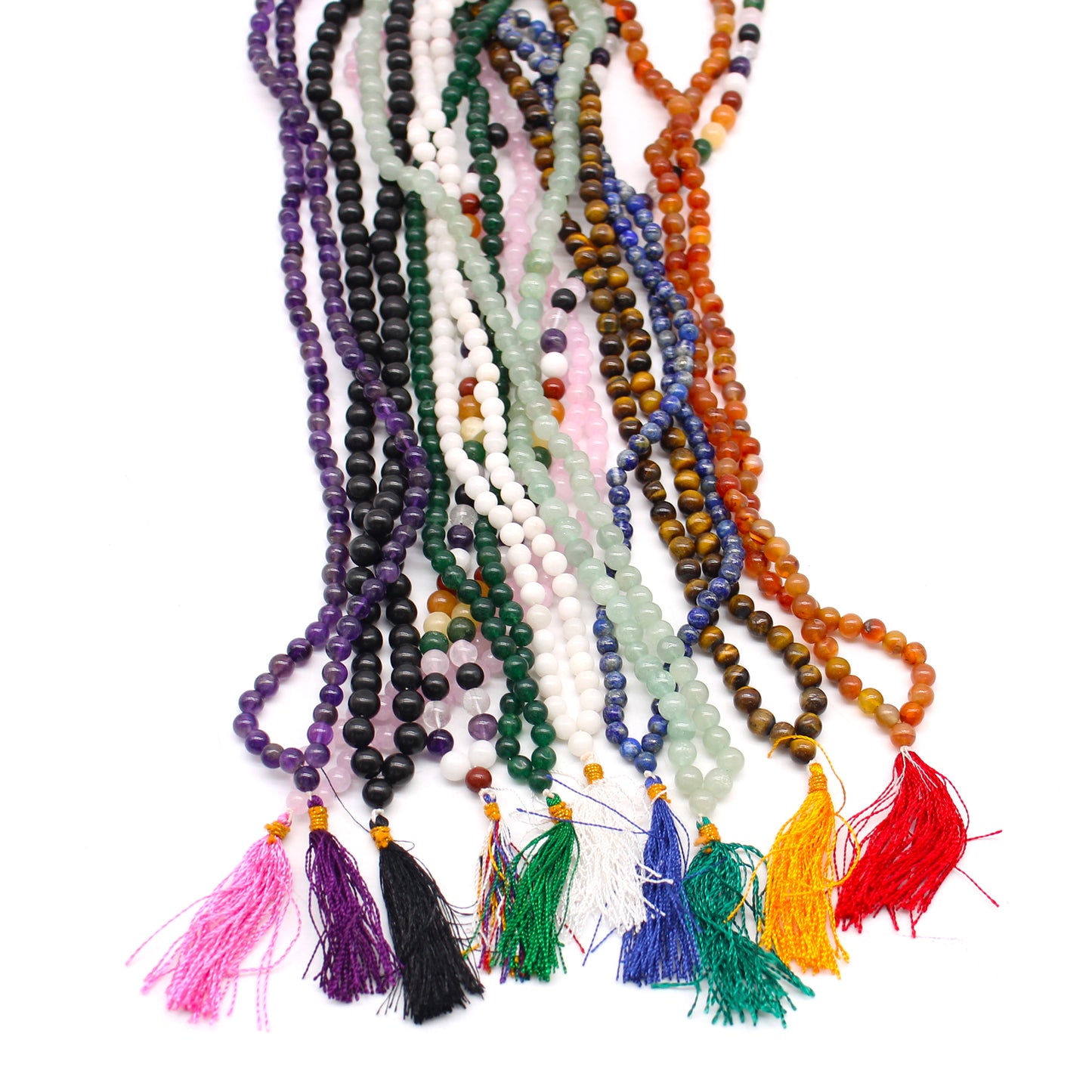 Mala 108 Perles  - Quartz Blanc