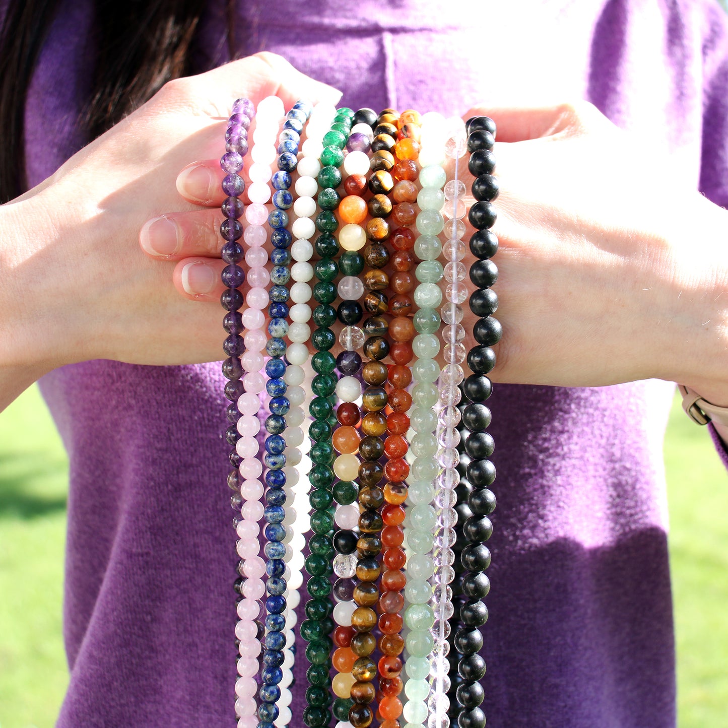 Mala 108 Perles  - Quartz Blanc