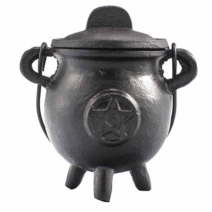 Chaudron en Fonte avec Pentagone 6.5x13cm