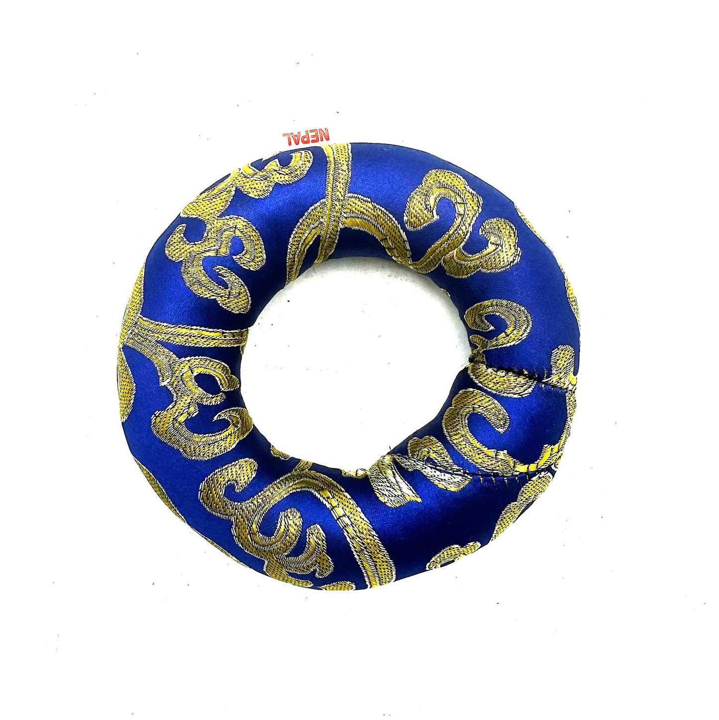 Coussin pour Cerceau 10cm (pour bol chantant 12-14cm) - Bleu