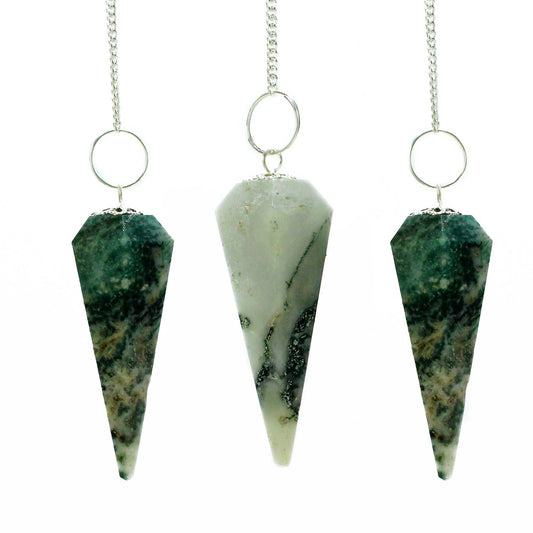 Pendule magique - Agate d'arbre