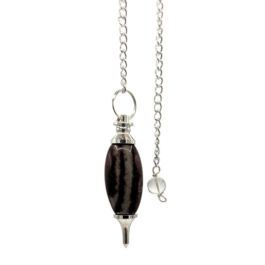 Shiva Lingam avec Pendule à Pointe