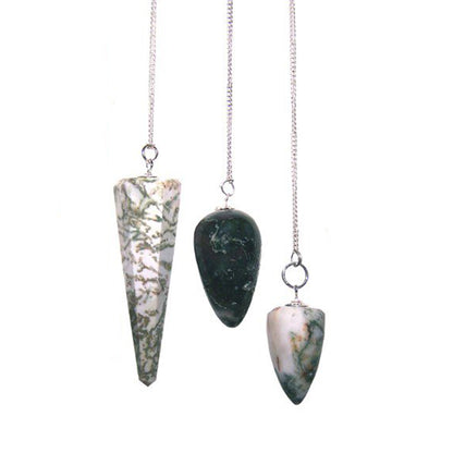Pendule magique - Agate d'arbre