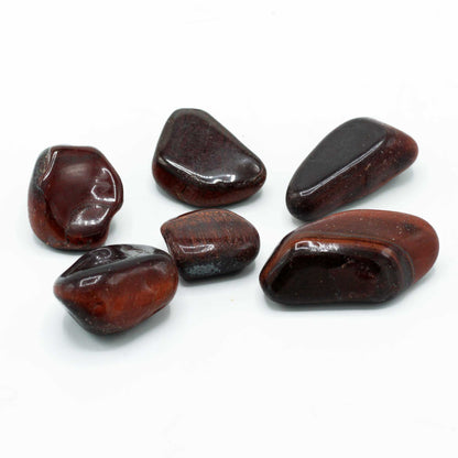 Pierres Précieuses Africaines Oeil de Tigre - Rouge - Taille 8 - 30 mm (KG)