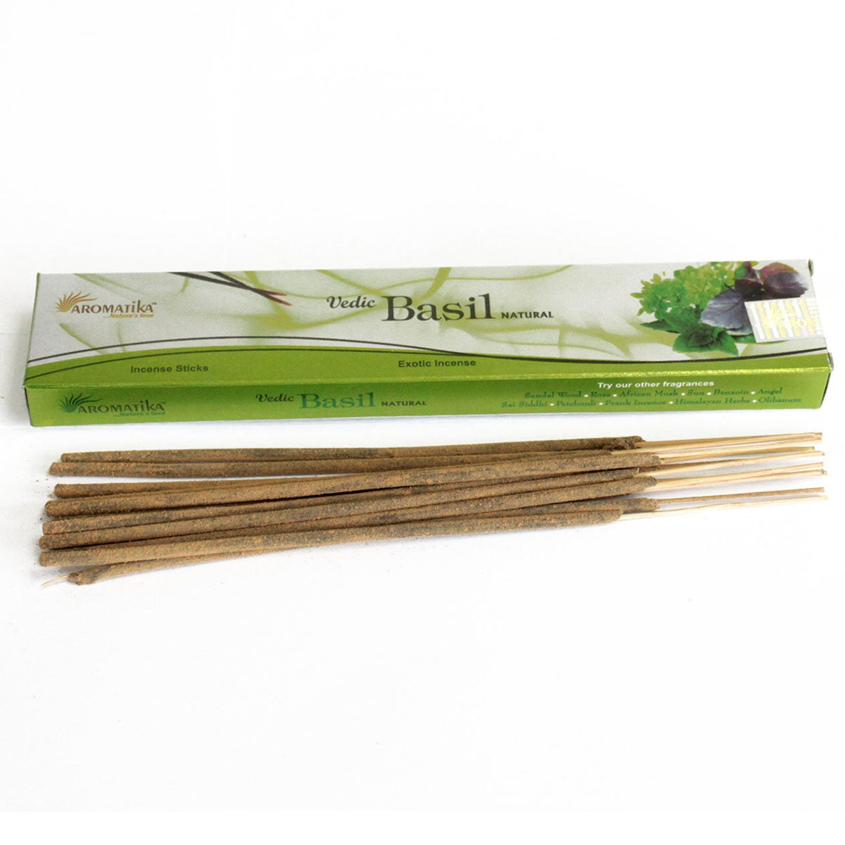 Bâtonnets d'Encens Védique-  Basilic