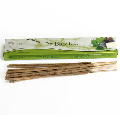 Bâtonnets d'Encens Védique-  Basilic