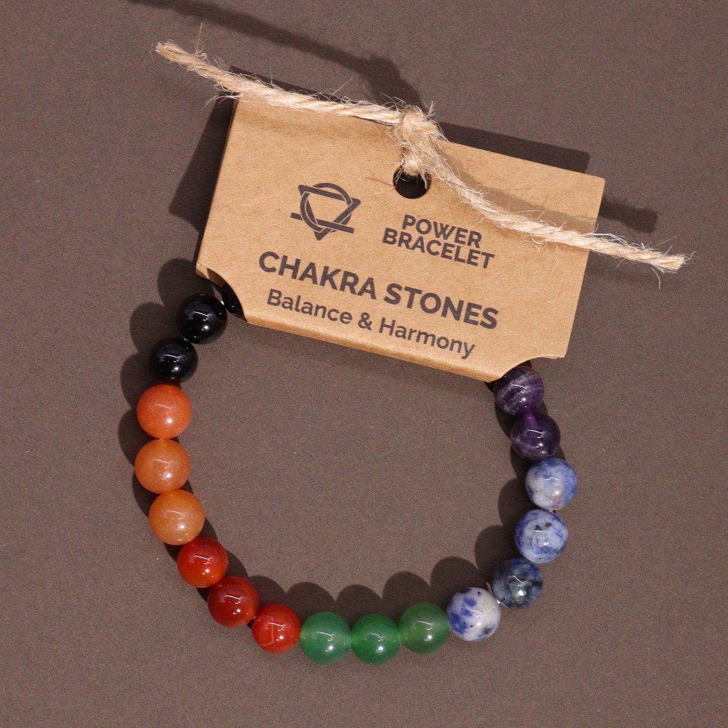 Bracelet de Puissance - Pierres de Chakra