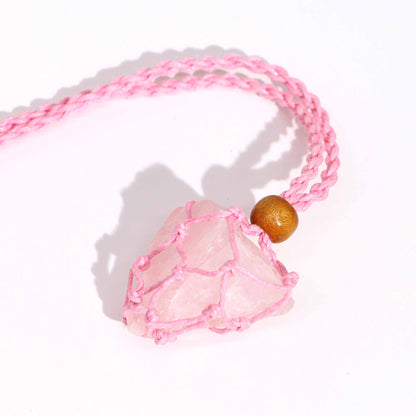 Cordon de Collier Pour Pierres Précieuses et Cristal 45cm/18inch - Rose