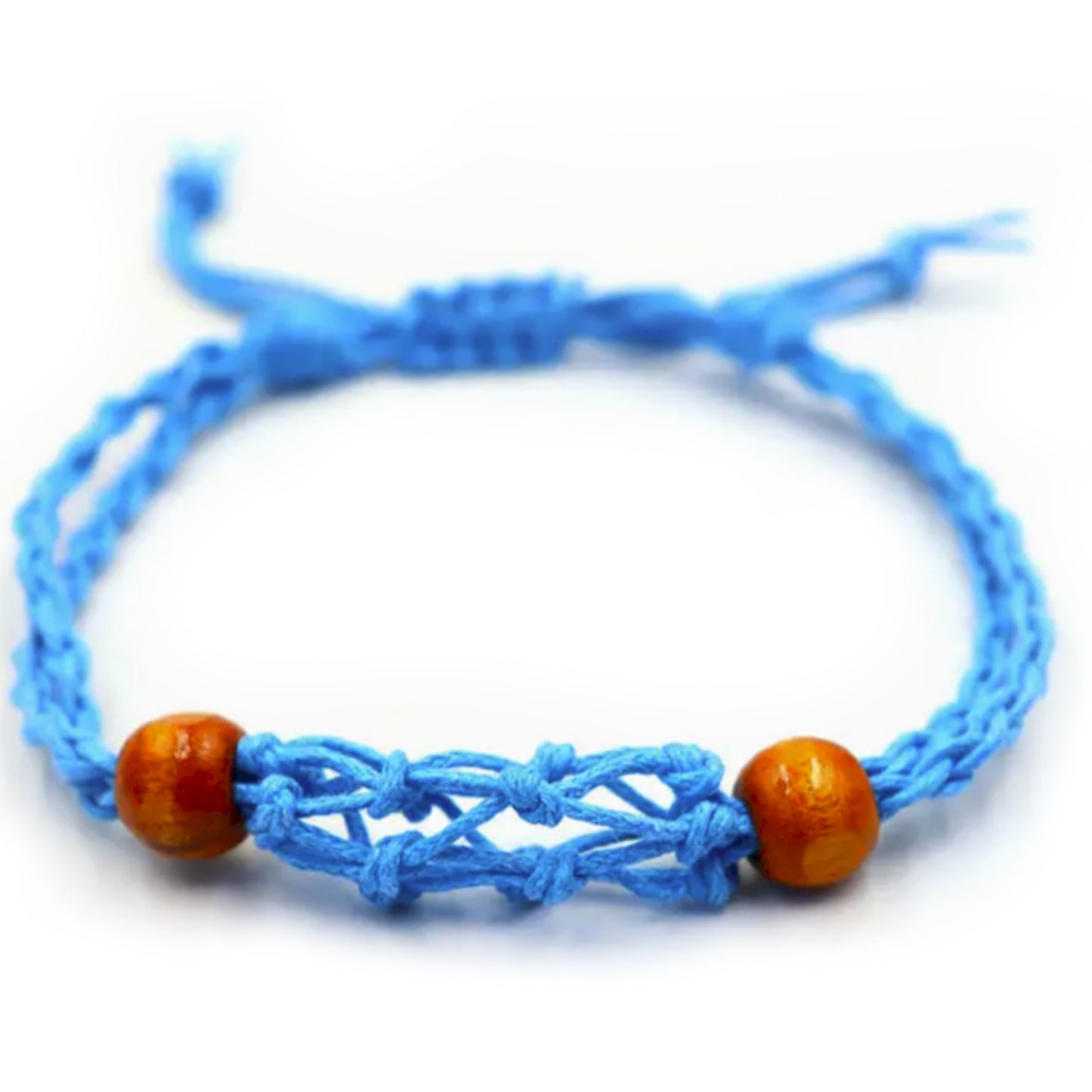 Bracelet en Cristal et Pierres Précieuses 20-28cm/7.8-11inch - Bleu