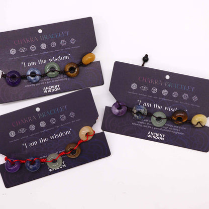 Bracelets Chakra Corde - Boule
