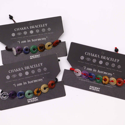 Bracelets Chakra Corde - Mini Donuts