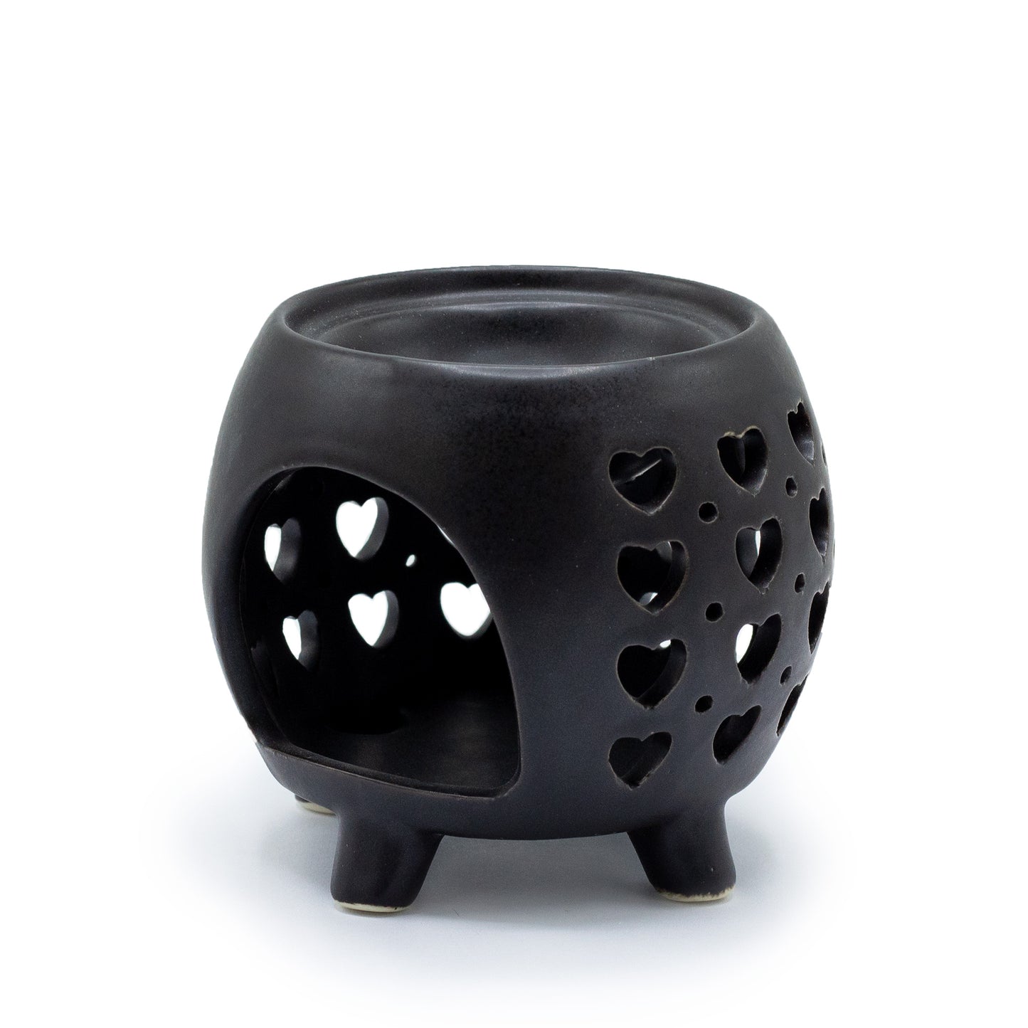 Brûleur à Huile Multi Coeurs - Noir mat