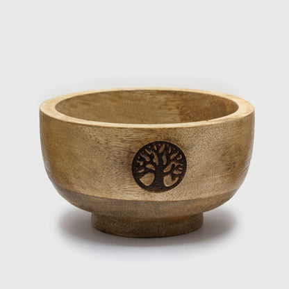 Petit Bol Rituel Porte-Cône d'Encens 11x5.5cm - (asst ésotérique)