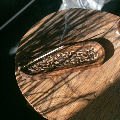 Grand Plateau d'Encens 30x10cm - Arbre de Vie