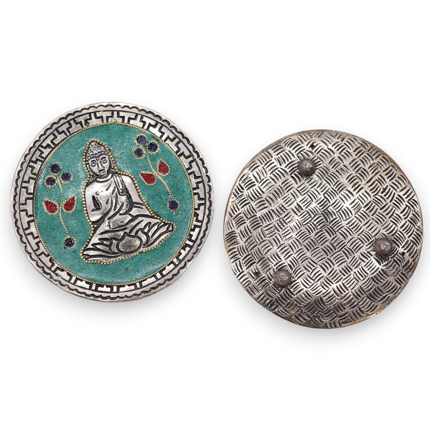 Porte-encens Décoratif Vert Bouddha 10cm