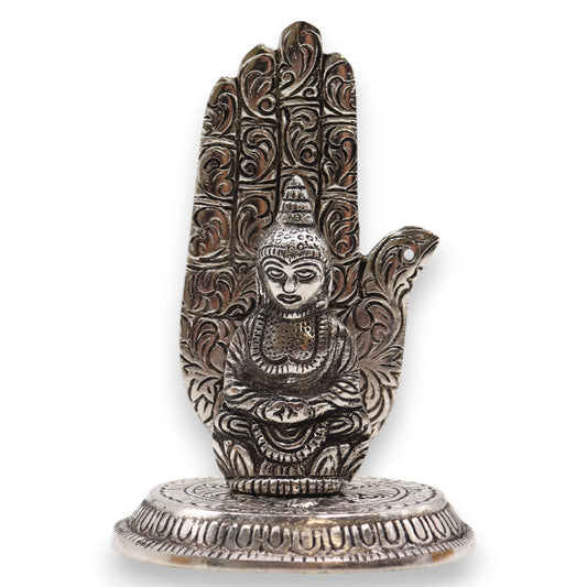 Porte-encens Main Bouddha 13x9cm