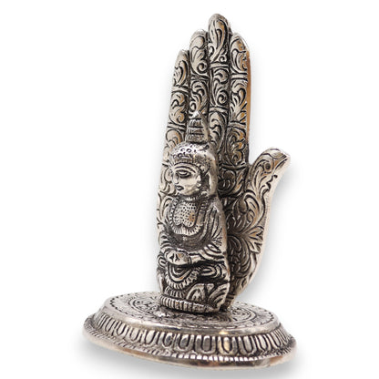 Porte-encens Main Bouddha 13x9cm