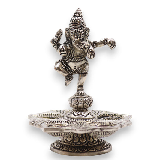 Porte-encens Ganesha Dansant 14x10cm