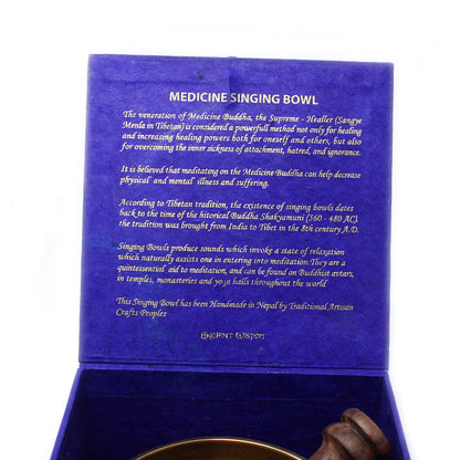 Bol Chantant 10cm - Bouddha (min. 500g)
