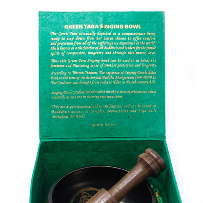 Bol Chantant 10cm - Tara Vert (min. 380g)