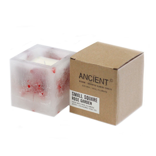 Bougie Enchantée – Petit Pot – Rose