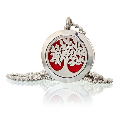 Collier Diffuseur Aromathérapie - Arbre de Vie 25mm