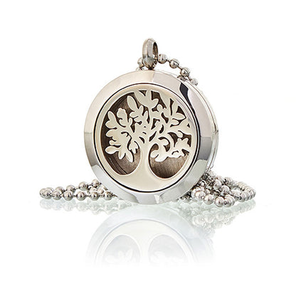 Collier Diffuseur Aromathérapie - Arbre de Vie 25mm