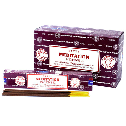 Encens SATYA 15g - Meditation