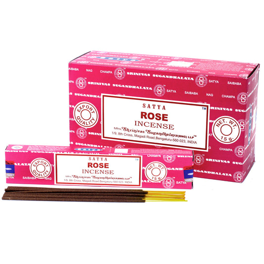 Encens SATYA 15g - Rose