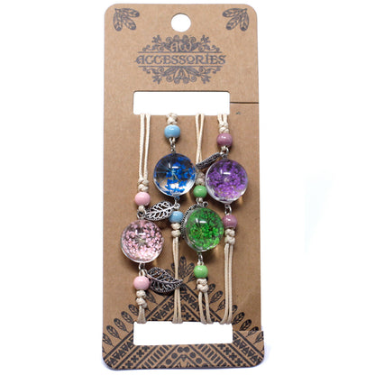 Bracelets Fleurs et Feuilles