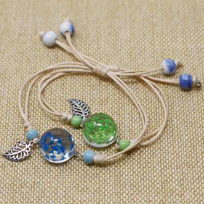 Bracelets Fleurs et Feuilles