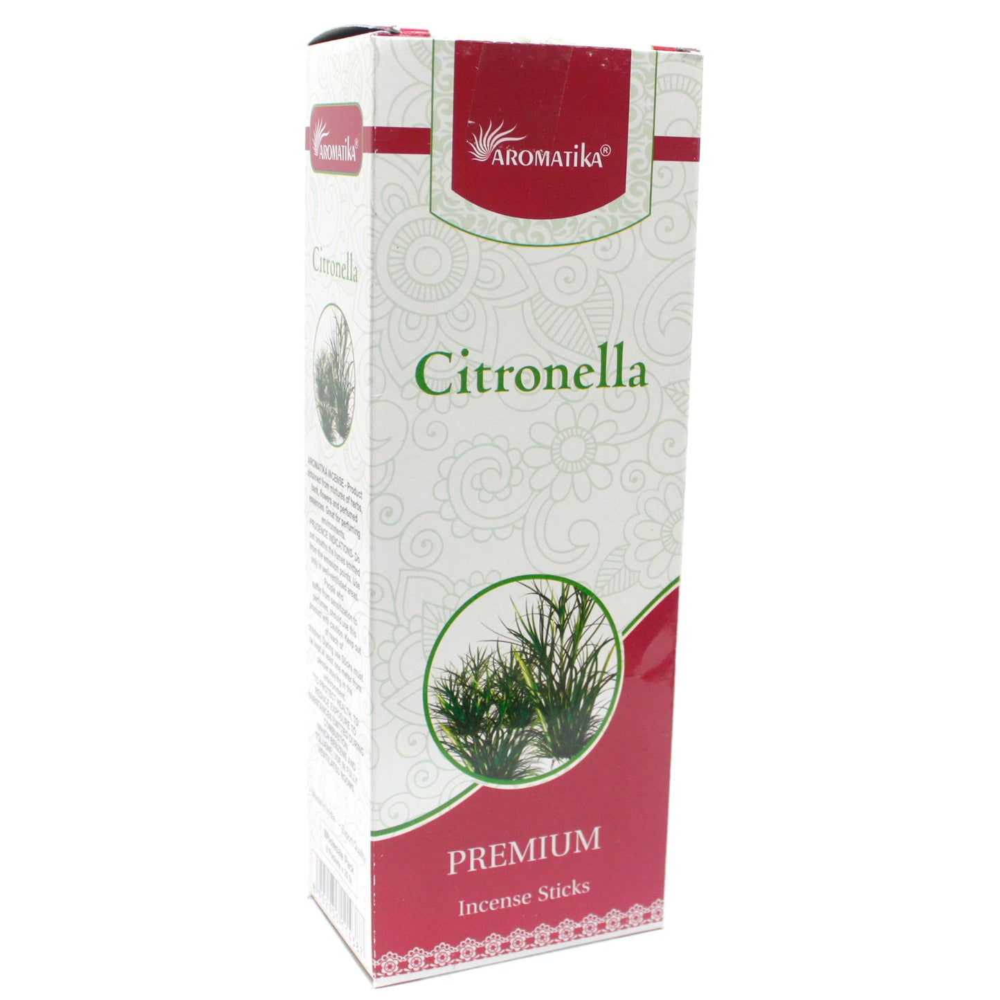 Bâtonnet Encens Premium Aromatika- Citronnelle